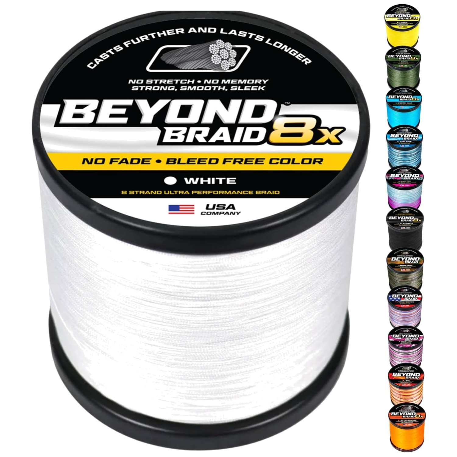 Braided Fishing Line – Super Strong & Abrasion Resistant
