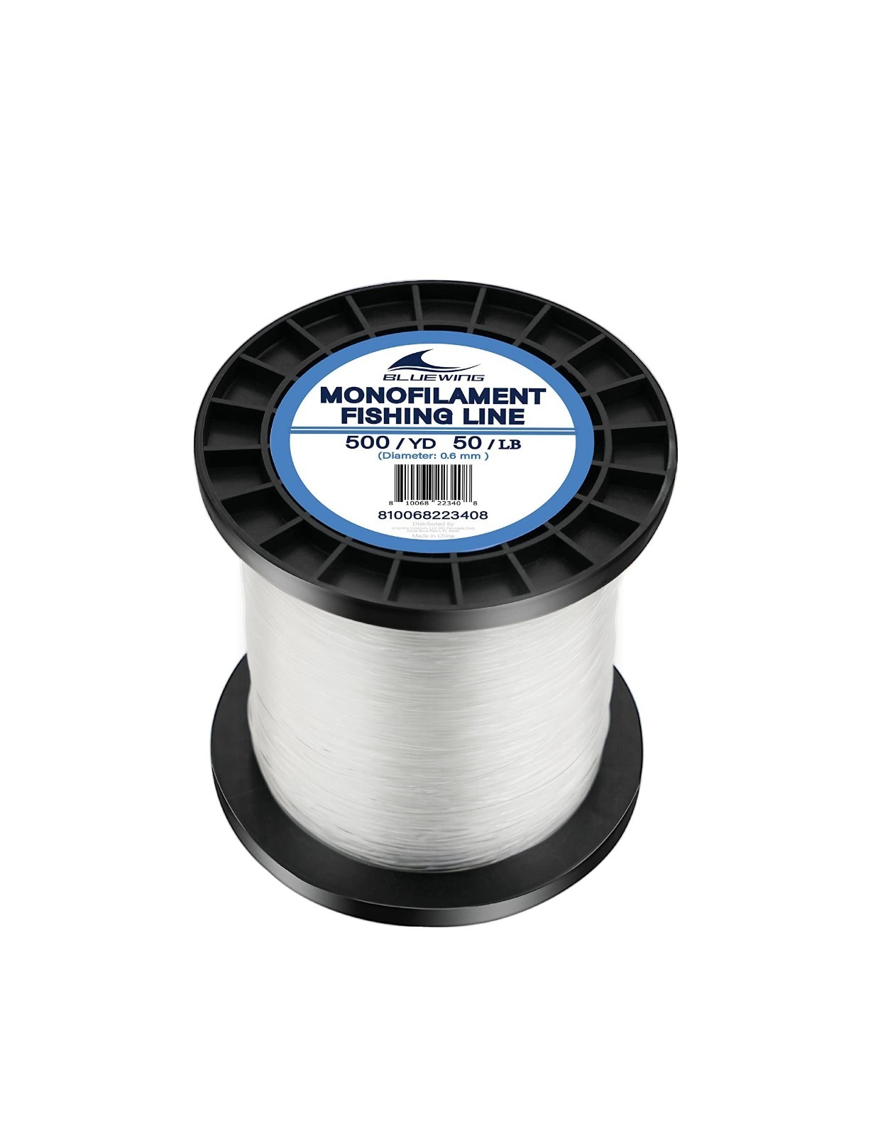 Clear Monofilament Fishing Line – Thin Diameter, 6-400 lbs, 50-3000 Yards