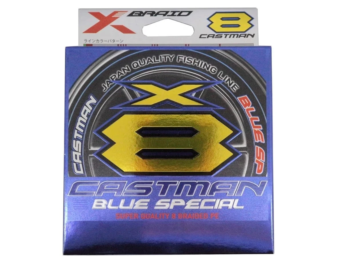 YGK X-Braid Castman Blue Special X8 PE Braided Line 300m Choose Size Japan