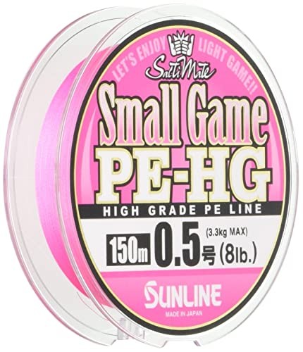 SUNLINE PE Line Saltimate Small Game HG 150m No. 0.5 8lb Sakura PinkNEW