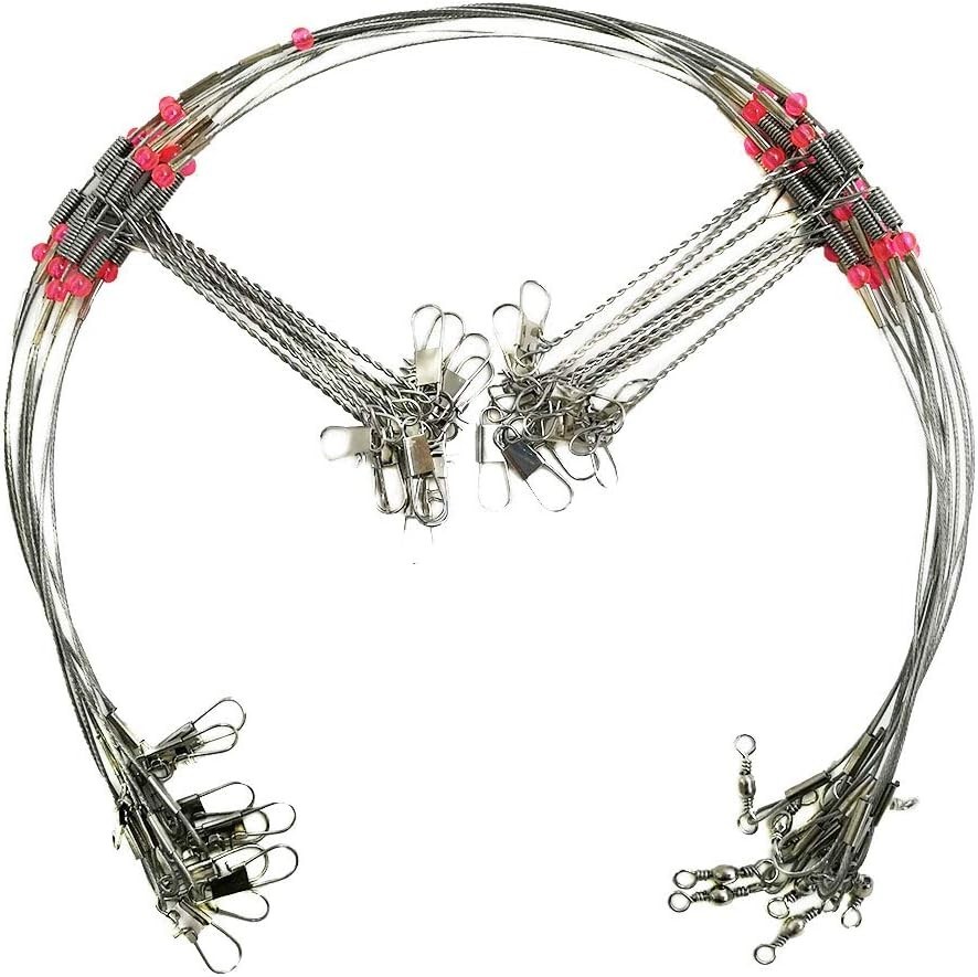Versatile Hi-Low Rig Leaders for Trolling: 1/2/3 Arm Setup, 80lb Strength