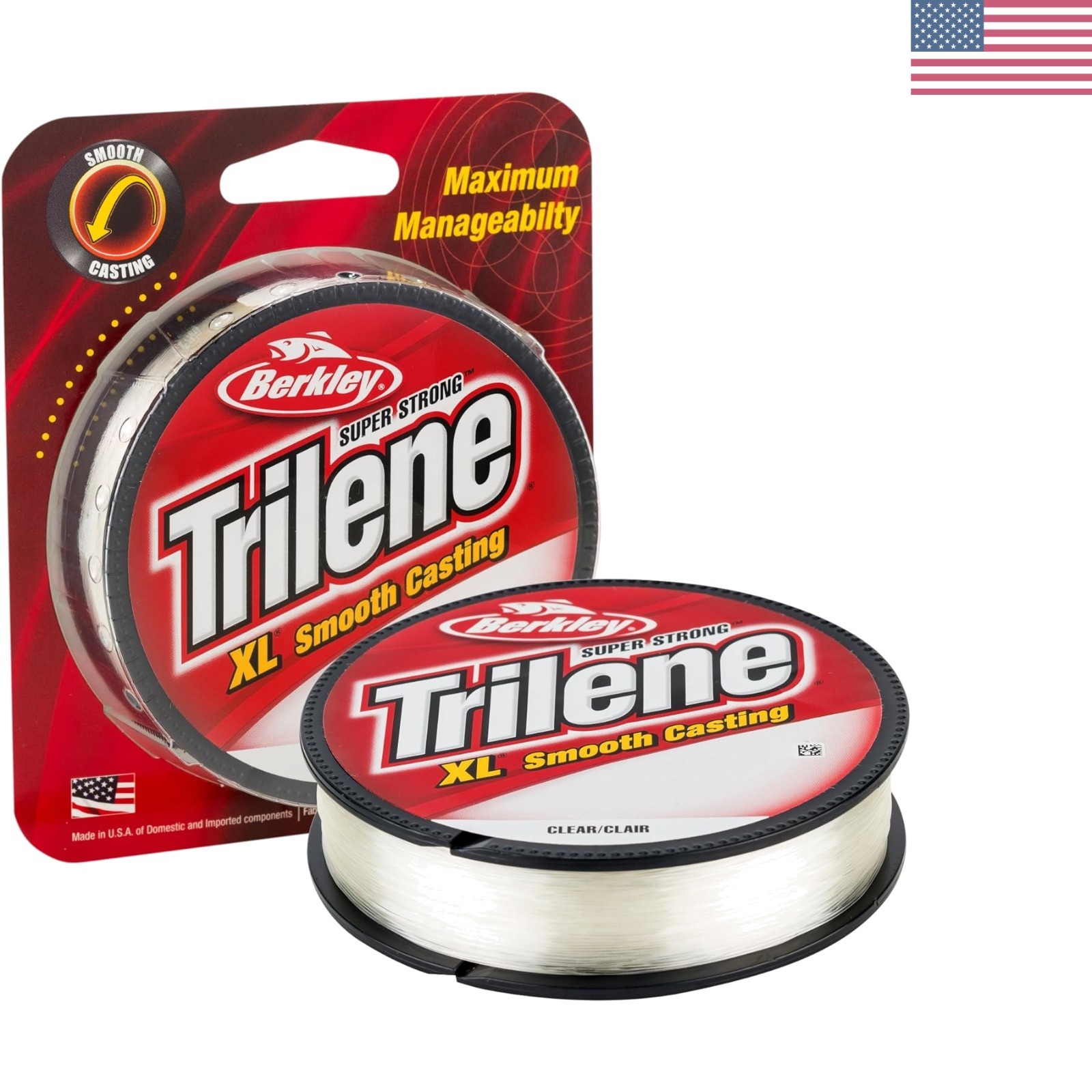 300yd Berkley Trilene XL Monofilament Line – Exceptional 4lb Fishing Gear