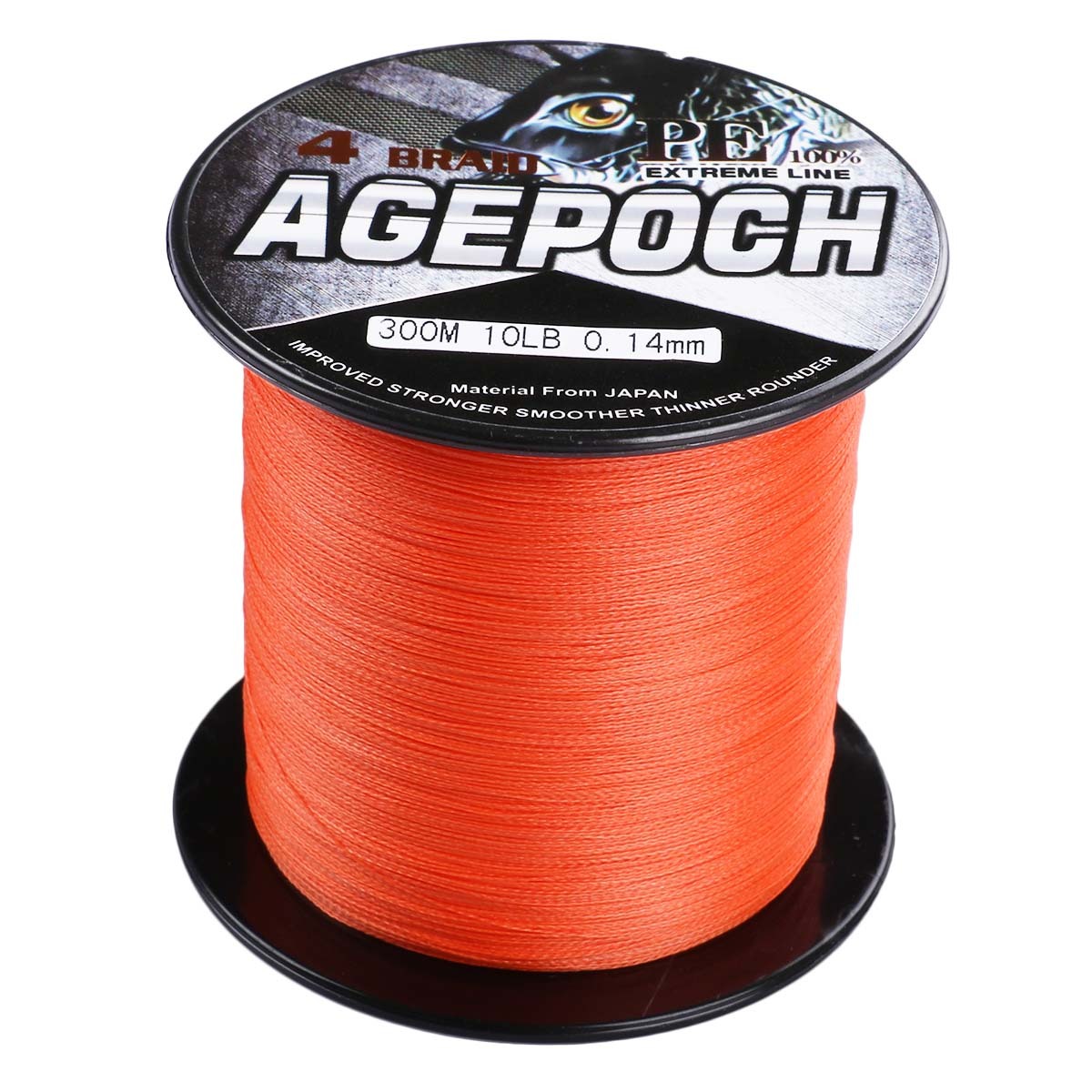 Power Dorisea 100M-2000M 6-300LB Orange Dynema Braided Fishing Line Pro