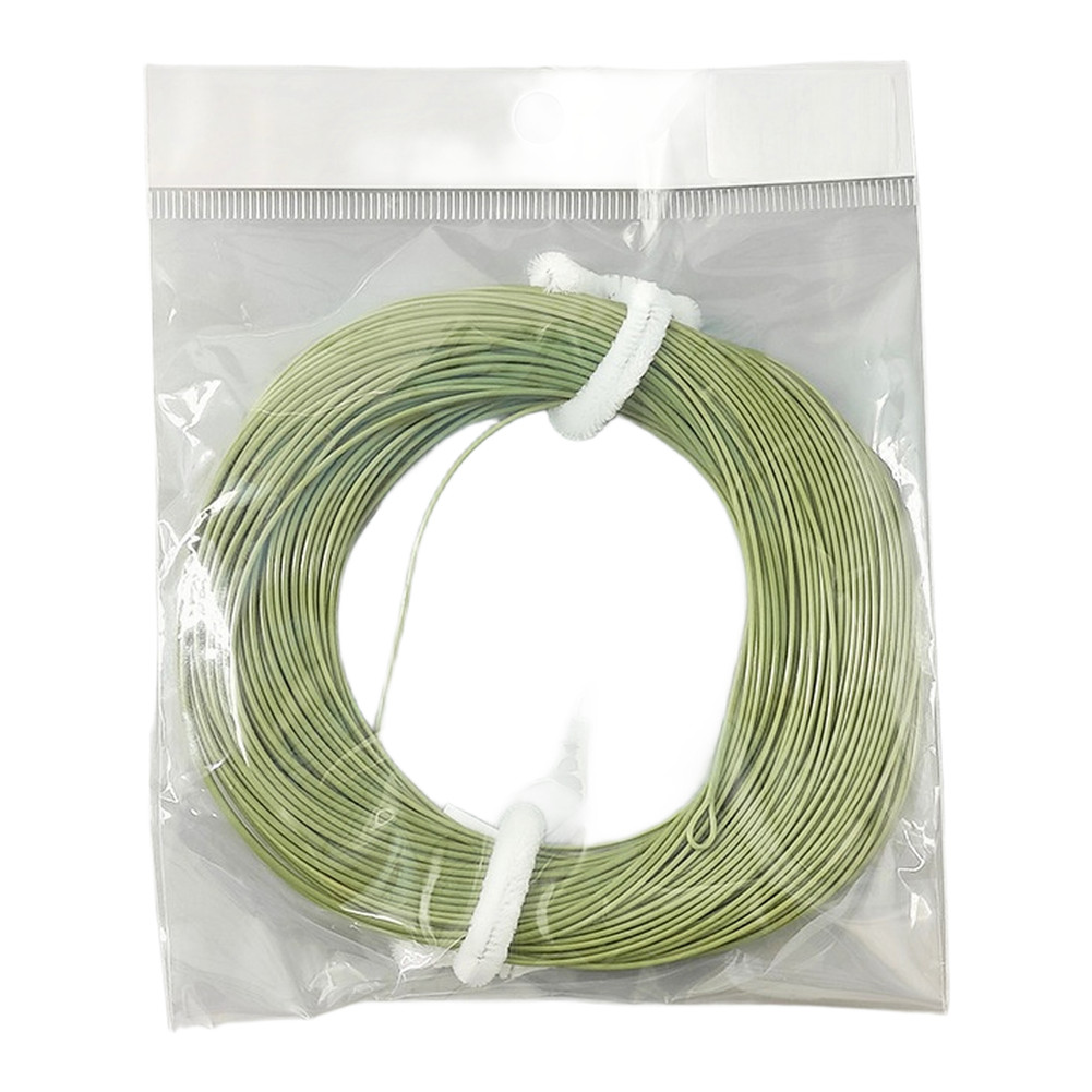 Moss Green WF Fly Line 100FT 3IPS Sinking Designed for Shallow Streams