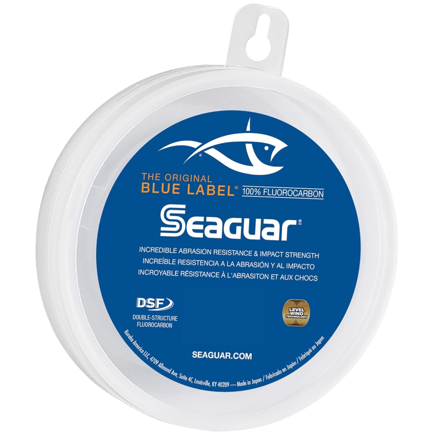 Blue Label 80lb Fluorocarbon Fishing Leader