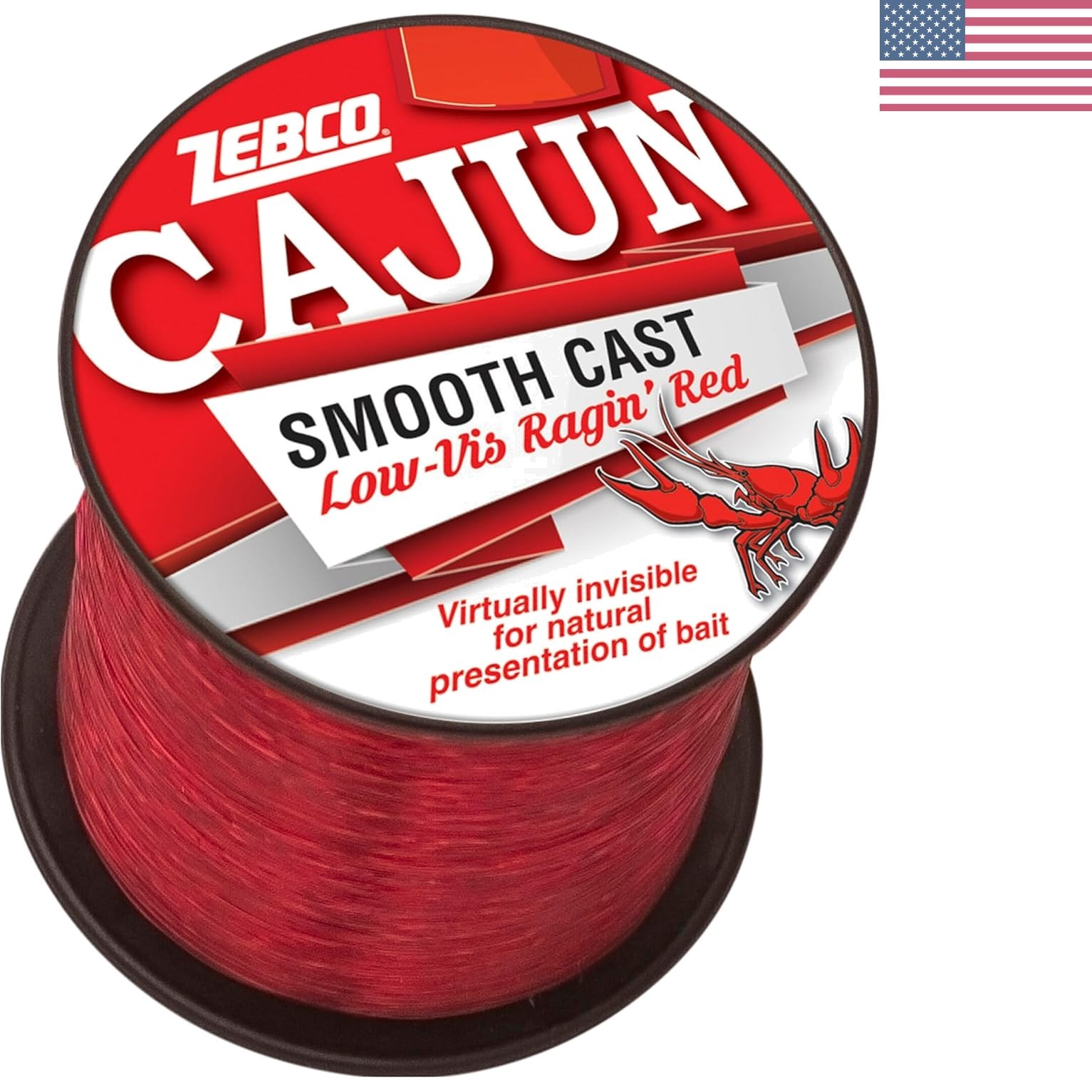 Cajun Low-Vis Fishing Line 1150-Yards – Maximum Invisibility & Strong 12lb