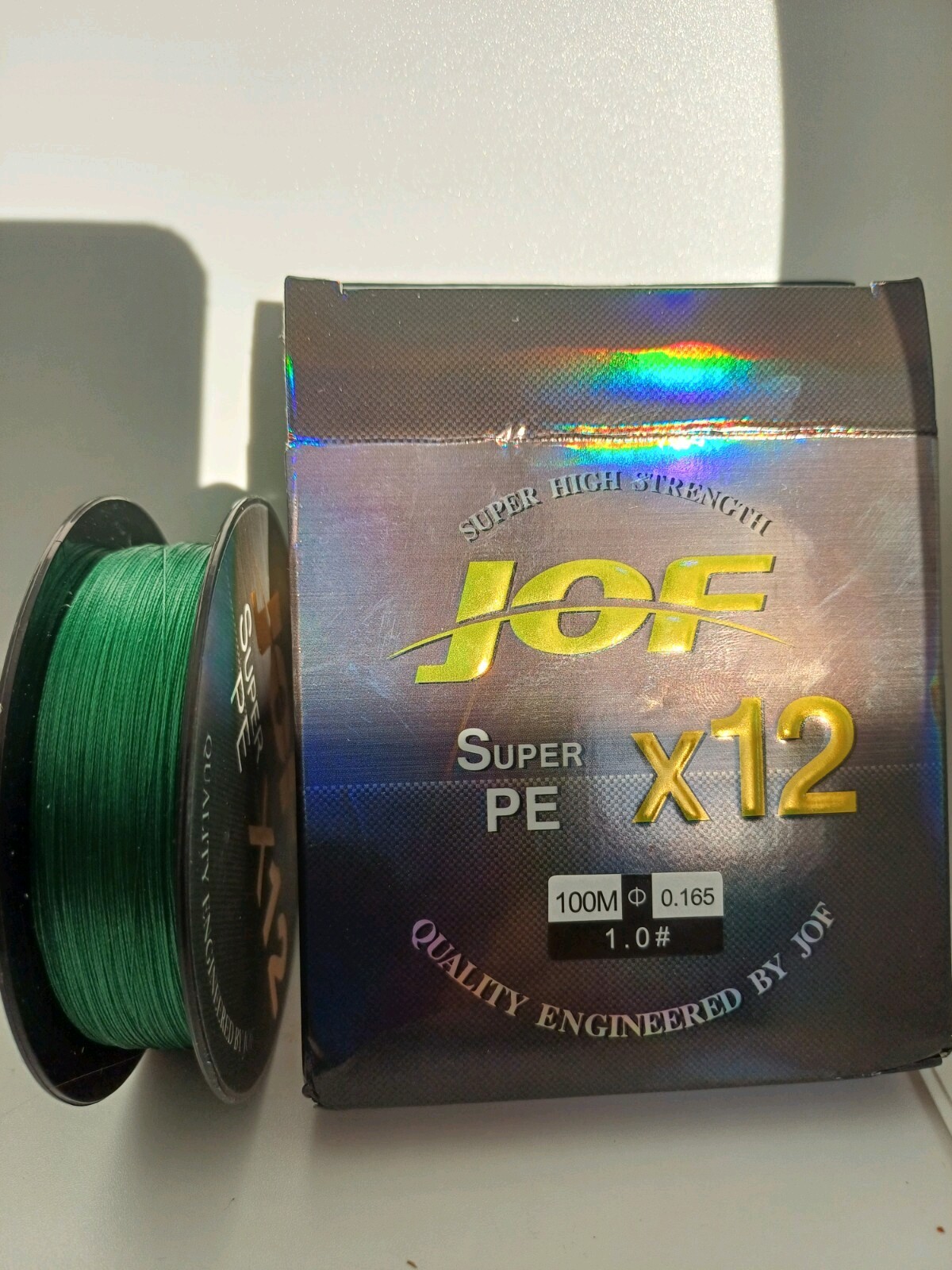 X12 Upgraded Braided Fishing Line – Super Strong 12-Strand PE 100m 1.0#