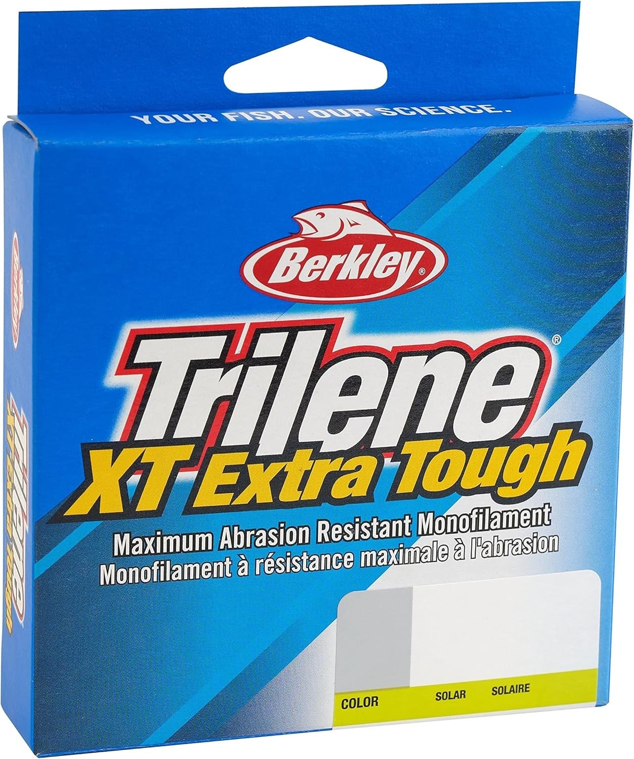 Trilene XT Solar Monofilament Fishing Line – 330yd, 8lb Strength & Flexibility