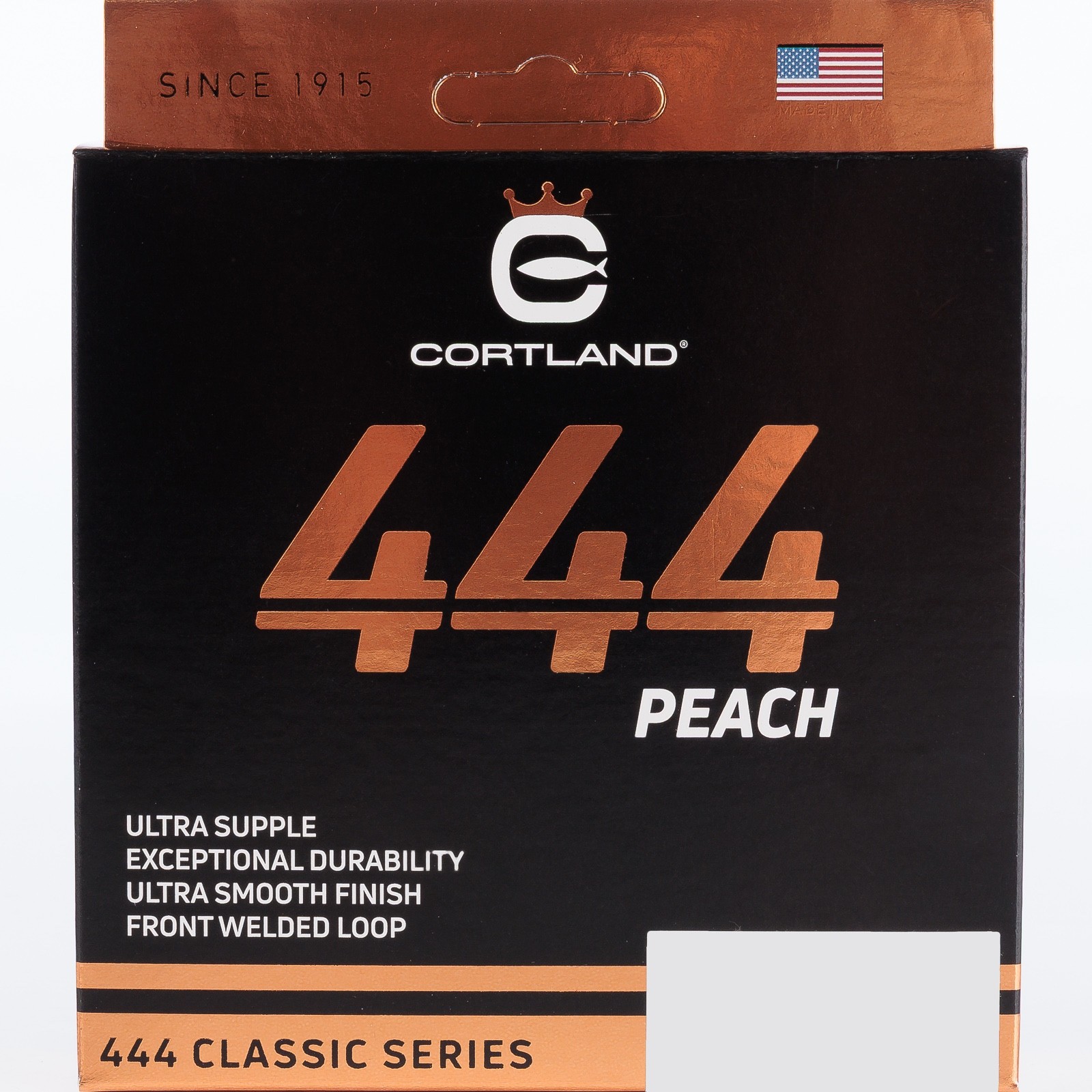 Cortland 444 Peach Double Taper Fly Line – All Sizes – FREE FAST SHIPPING