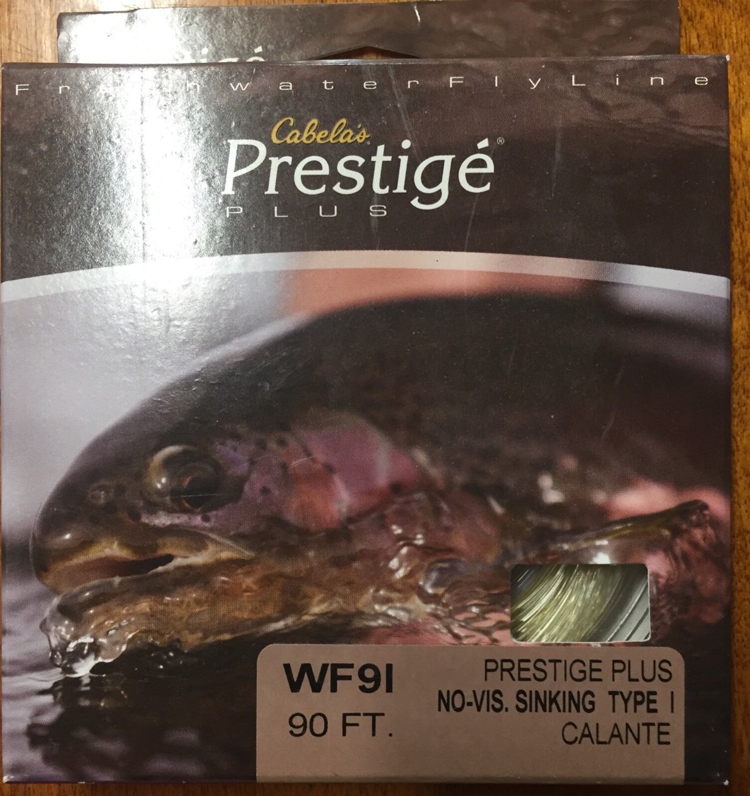 Cabela’s Prestige Plus WF9I 90 Ft. No-Vis Clear Sinking Type 1 Fly Line