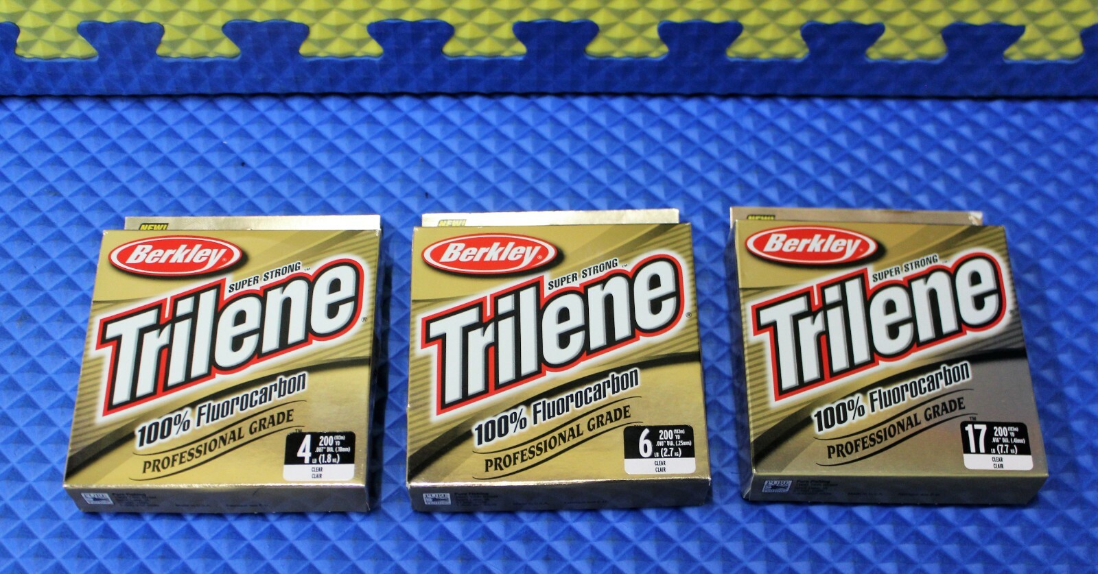 Berkley Trilene 100% Fluorocarbon 200 YDS TFFS-15 Clear CHOOSE YOUR LINE WEIGHT!