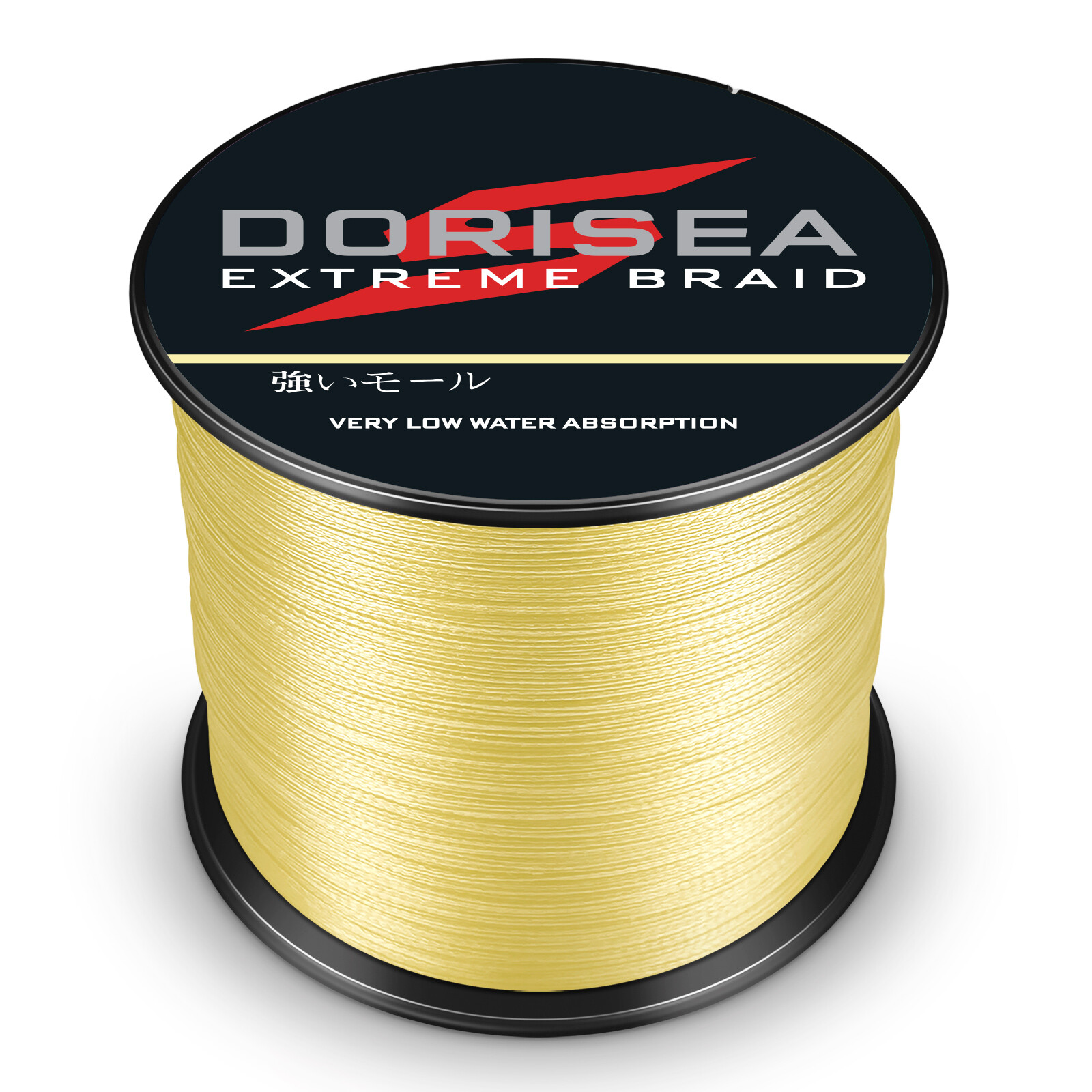 Dorisea Pro 100m 300m 1000m 2000m Yellow PE Braided Fishing Line 6lbs-500lbs