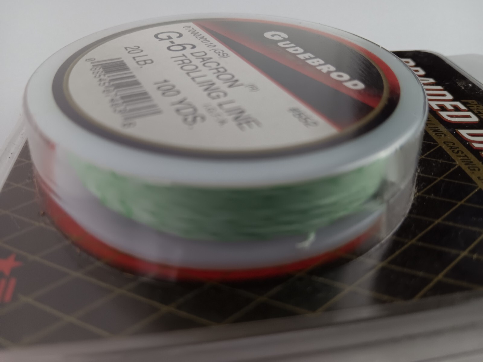 Gudebrod G-6 Dacron 20 lbs Fishing Trolling Line 100 yds Greenspot