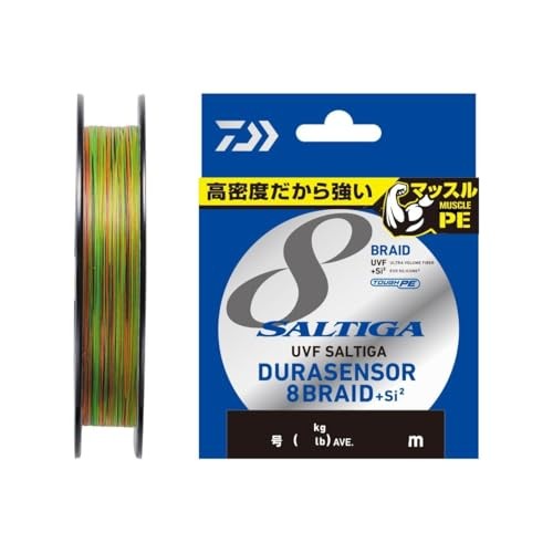 DAIWA PE Line UVF Soltiga Dura Sensor X8 + Si2 No. 3 No. 300 m MulticolorNEW