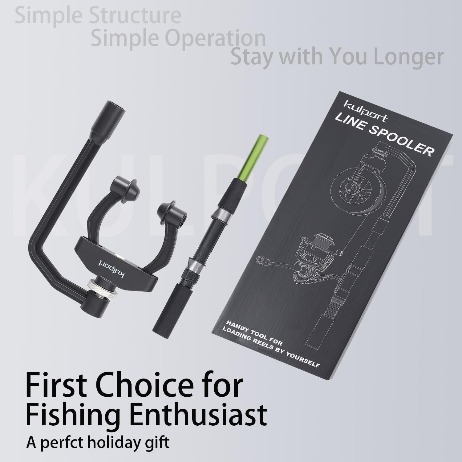 Portable Adjustable Fishing Line Winder – 2.9 in Compatible, Hassle-Free Use