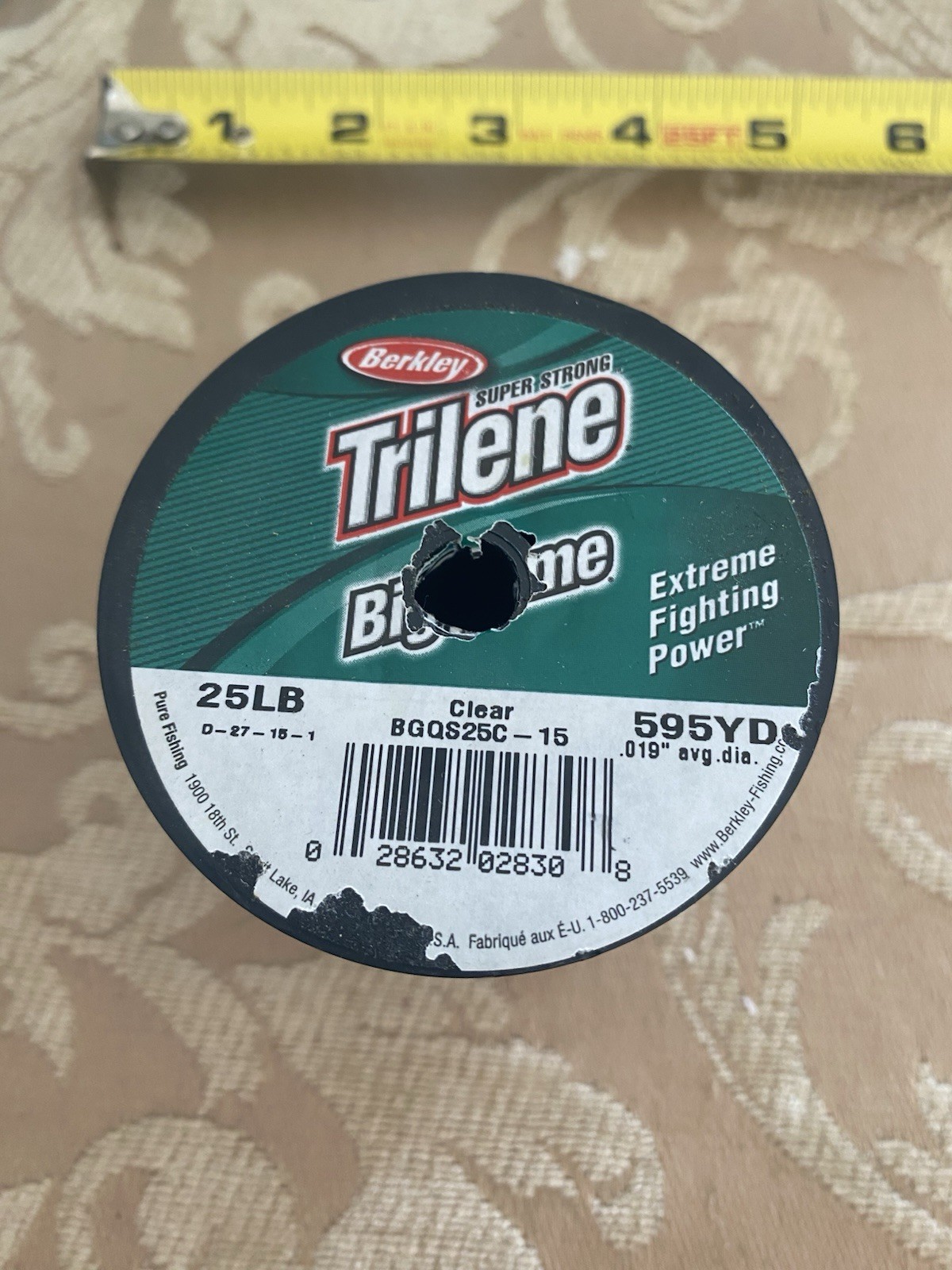 Berkley Trilene XT Monofilament 595 YD Fishing Line 25 LB
