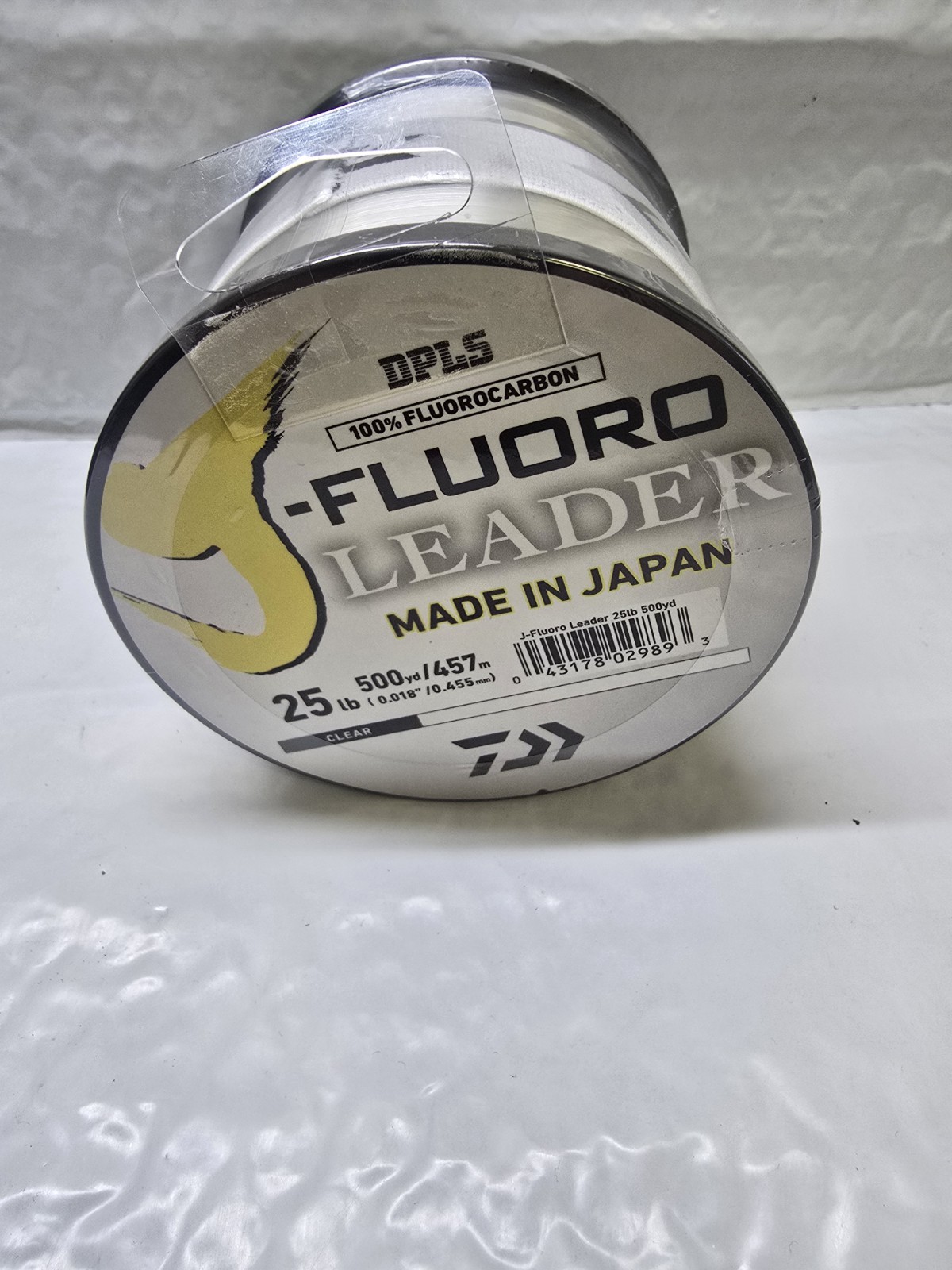 Daiwa J-Fluoro Fluorocarbon Fishing Leader 25lb 500yd
