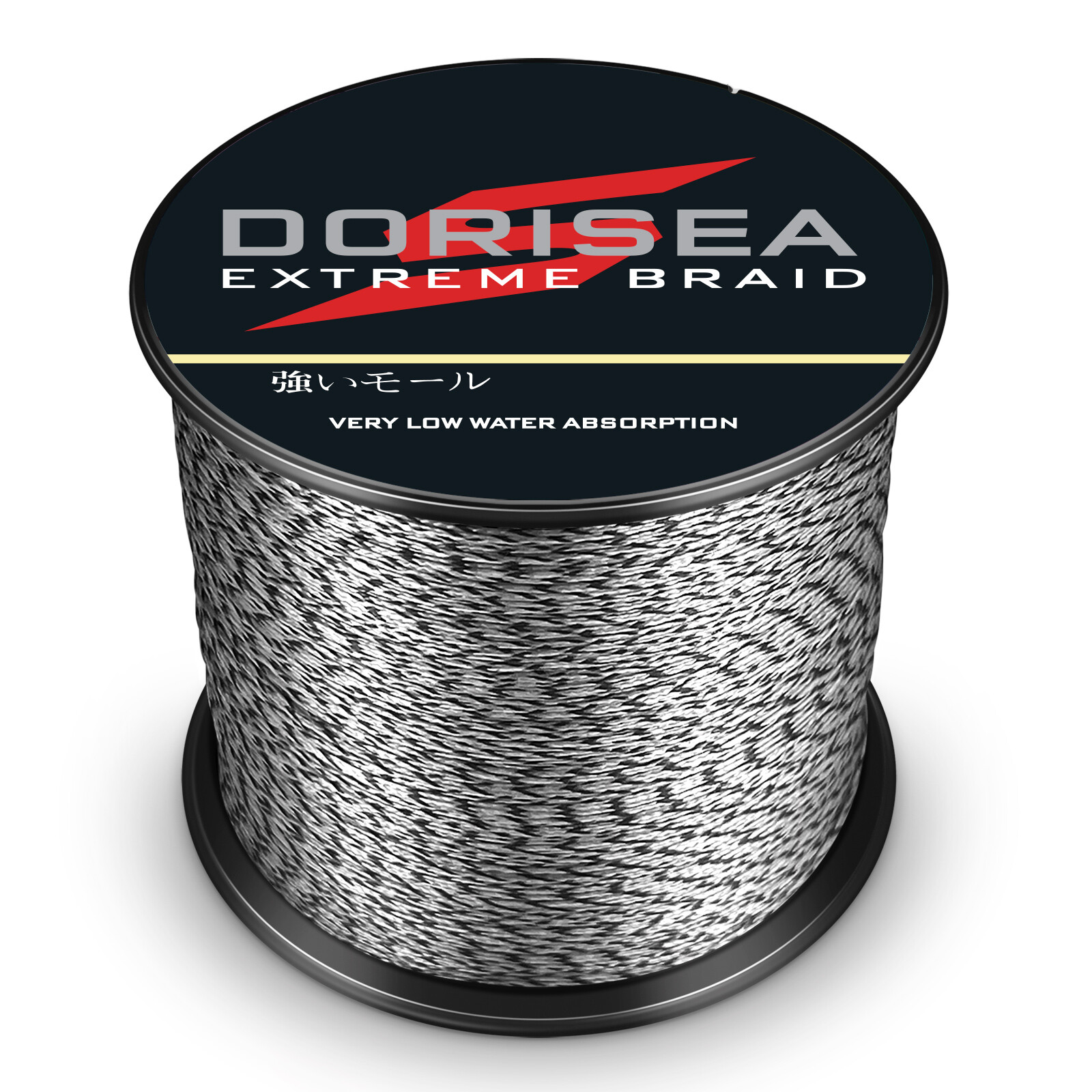 Dorisea Pro 100M-2000M Power PE Black White Spotty Braided Fishing Line