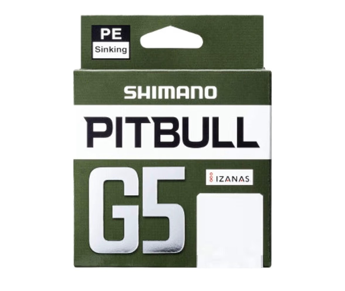 SHIMANO PITBULL G5 Steel Gray PE Braided Line choose size and length, from Japan
