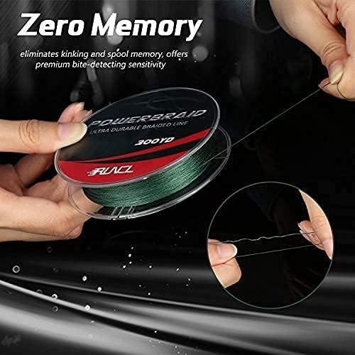 PowerBraid Fishing Line – 60LB, 1000Yds, Seamless Weaving for Maximum Strength