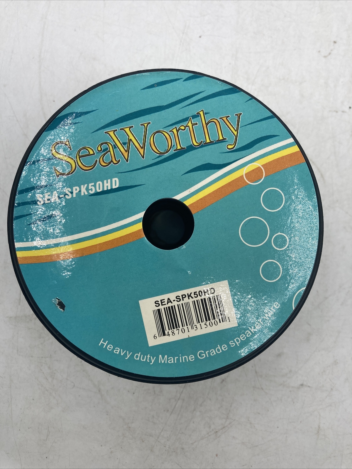 Seaworthy Marine Grade Speaker Wire 50′ Heavy Duty 18 Gauge Sea-SPK50HD Sealed