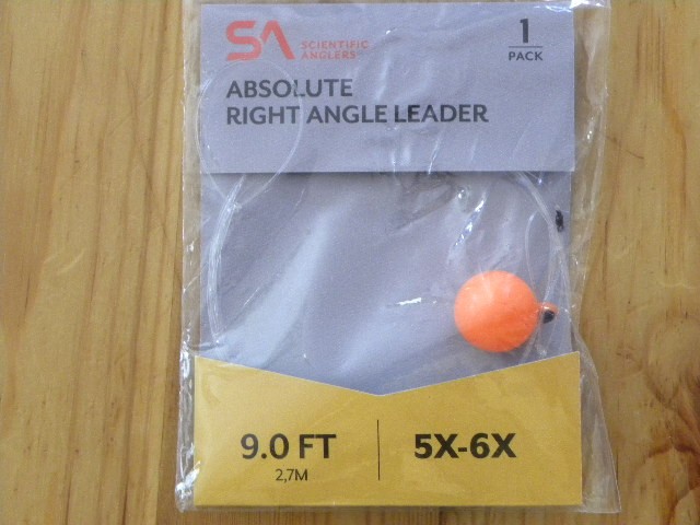 Scientific Anglers Absolute Trout Right Angle 9 5x-6x ft Nymph Leader