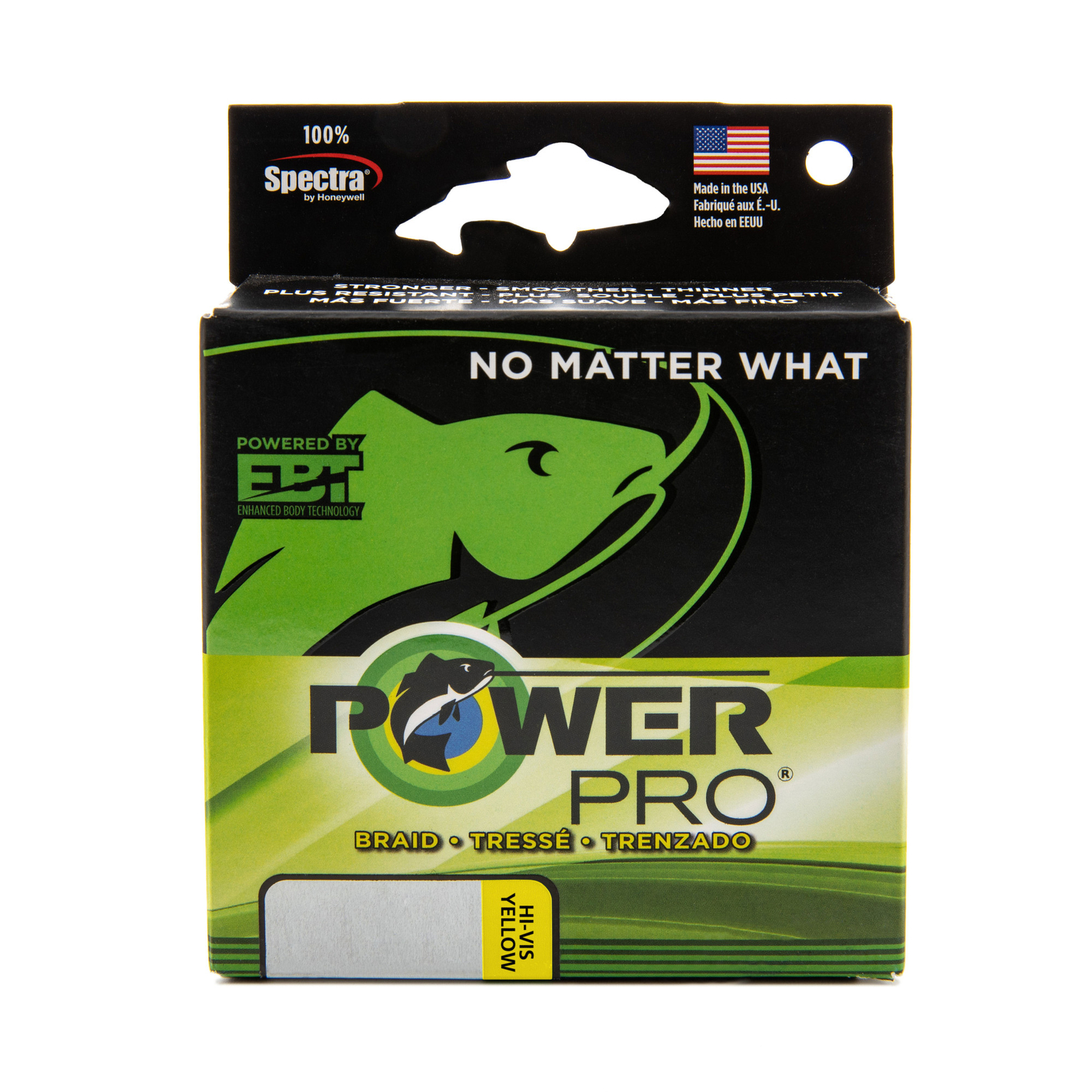 PowerPro Braided Fishing Line – Hi-Vis_Yellow – 80lb – 3000yd/2750m (2110080…
