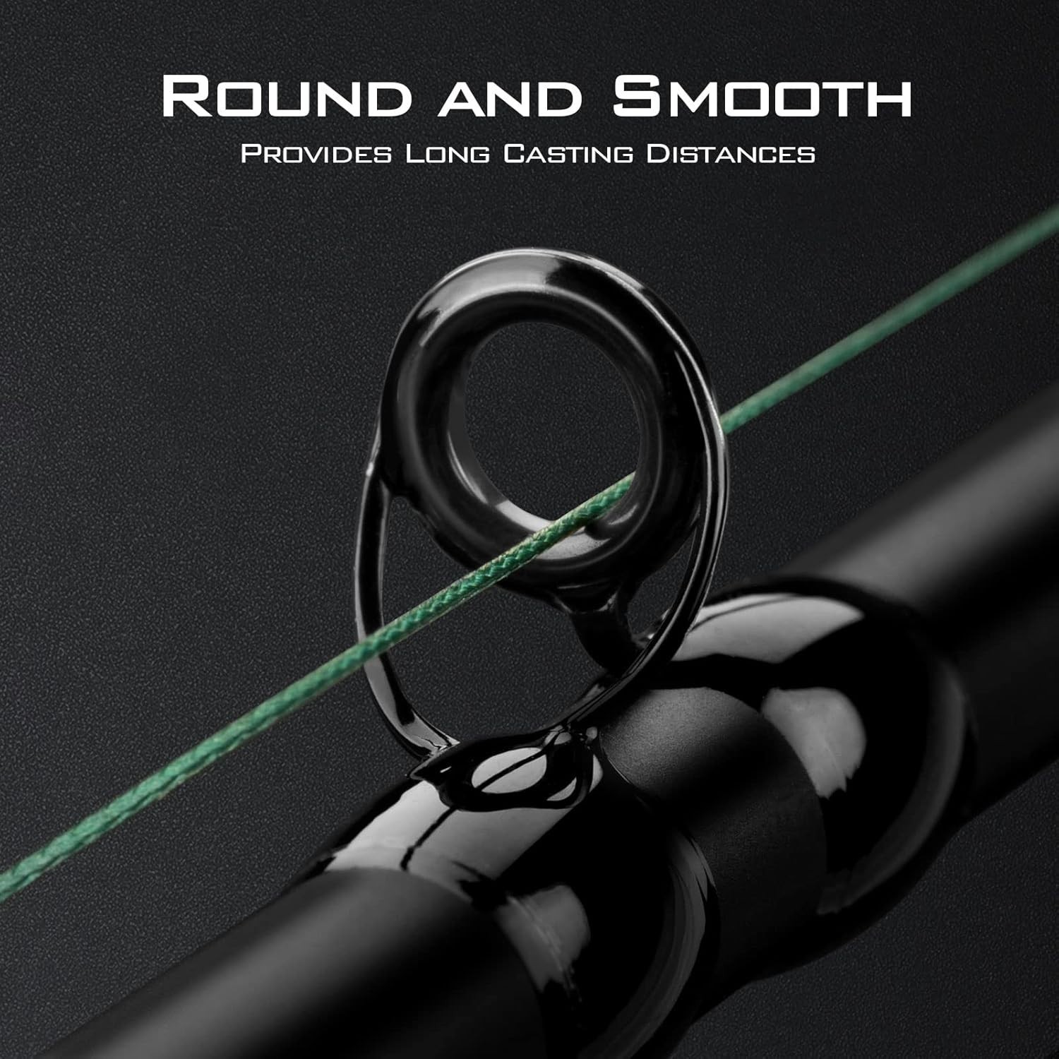 SuperPower 150 Yards Braided Fishing Line – 8 lb Zero Stretch for Sensitivity