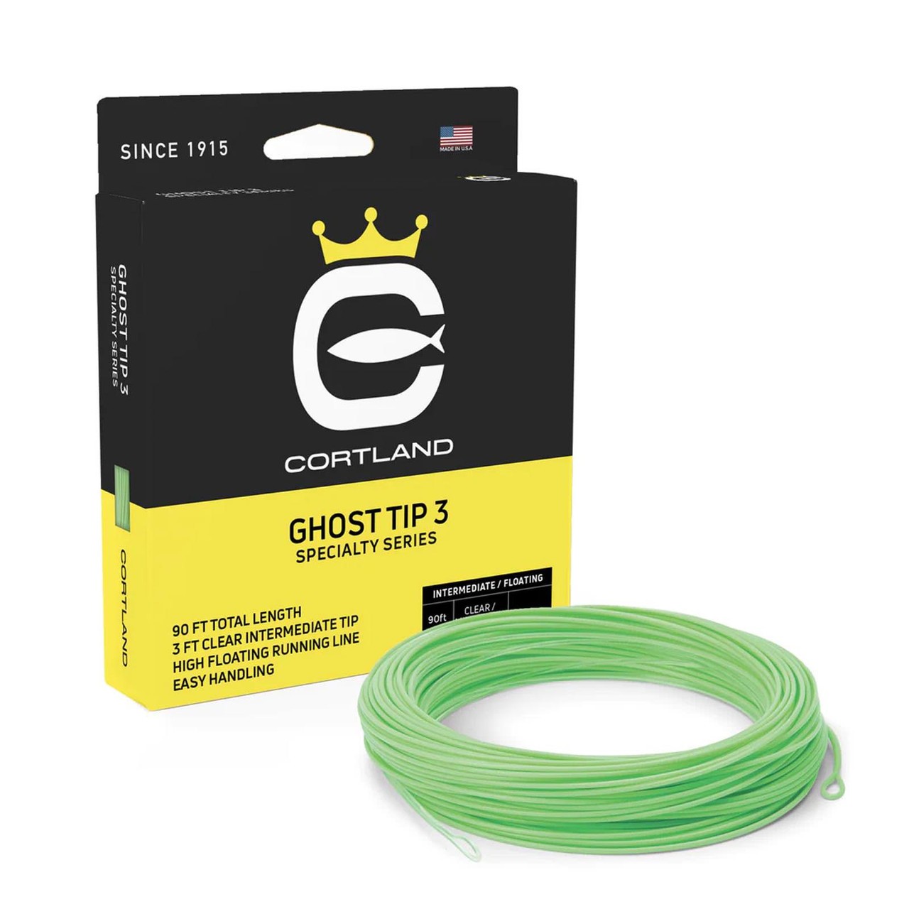 Cortland Ghost Tip 3 Fly Line – New