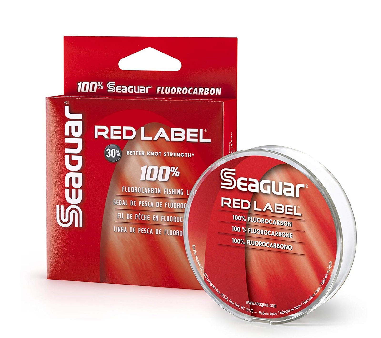 Seaguar Red Label 100% Fluorocarbon 20 lb. 175 Yard Fishing Line #20RM175