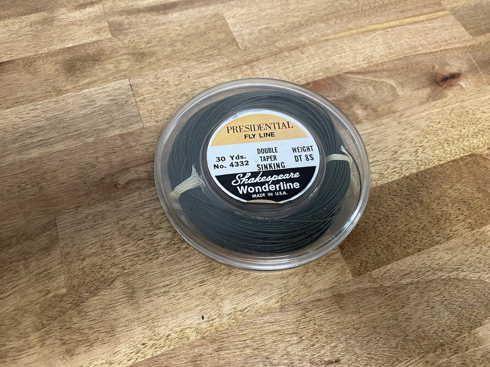 Shakespeare Wonderline Presidential Double Taper Sinking Fly Line 30 Yds