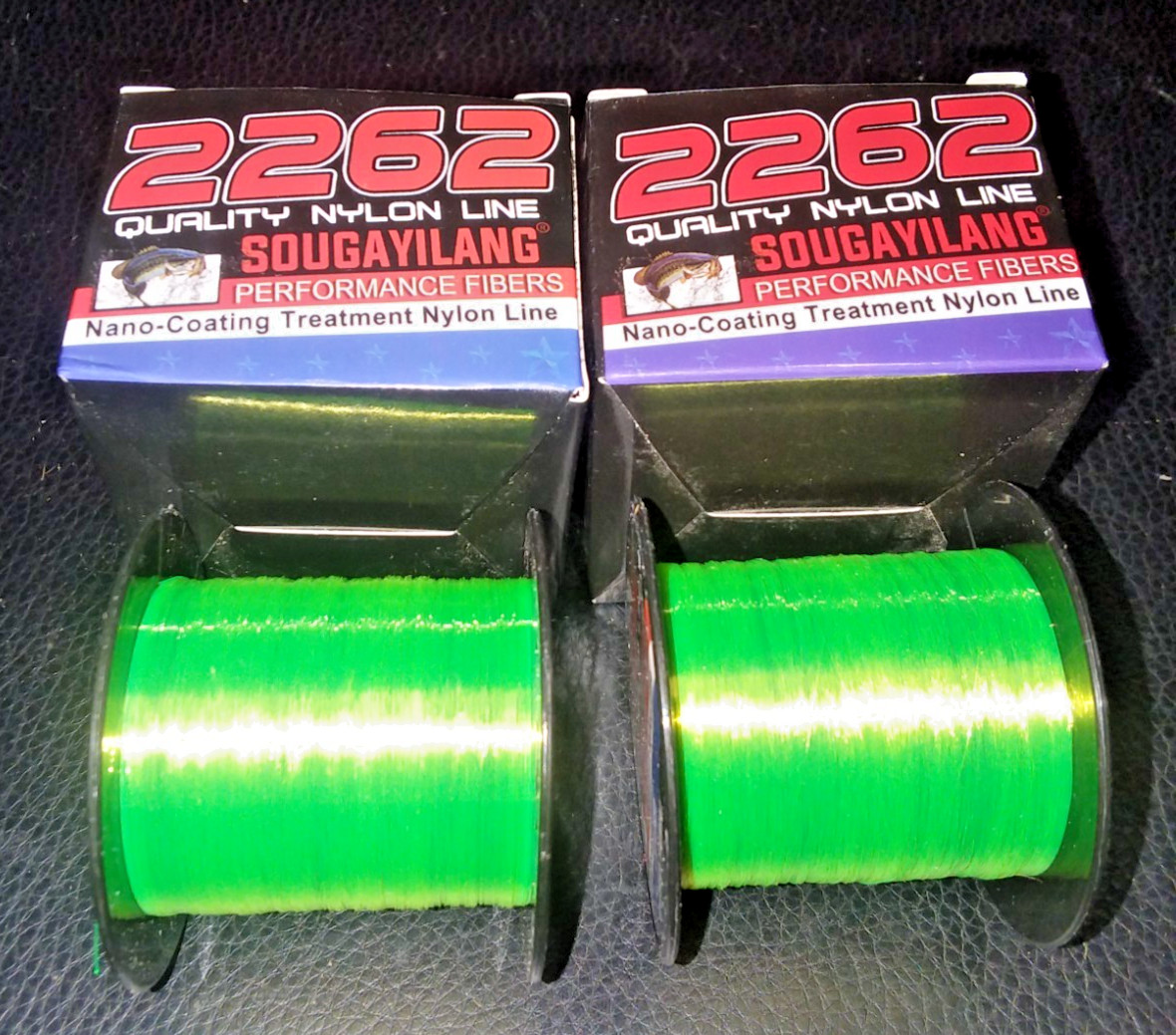 Sougayilang 2262 Nano-Coating Nylon Fishing Line YELLOW .014mm 0.8# 7LB