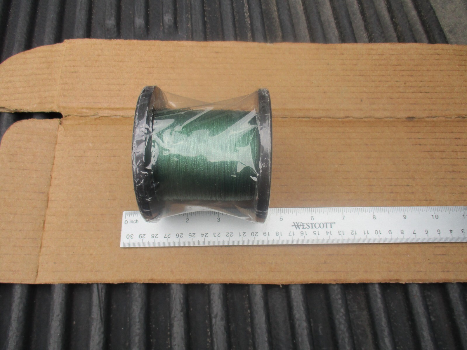 GREEN 10 lb test 1500yds SUPER LINE POWER BRAID Braided Pro Fishing Line Bass
