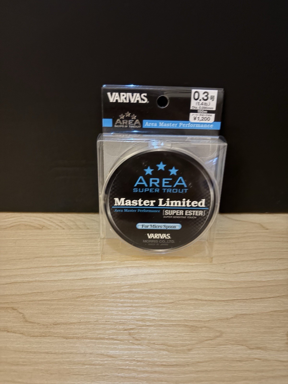 Varivas Area Super Trout Master Limited 1.4lb 150m