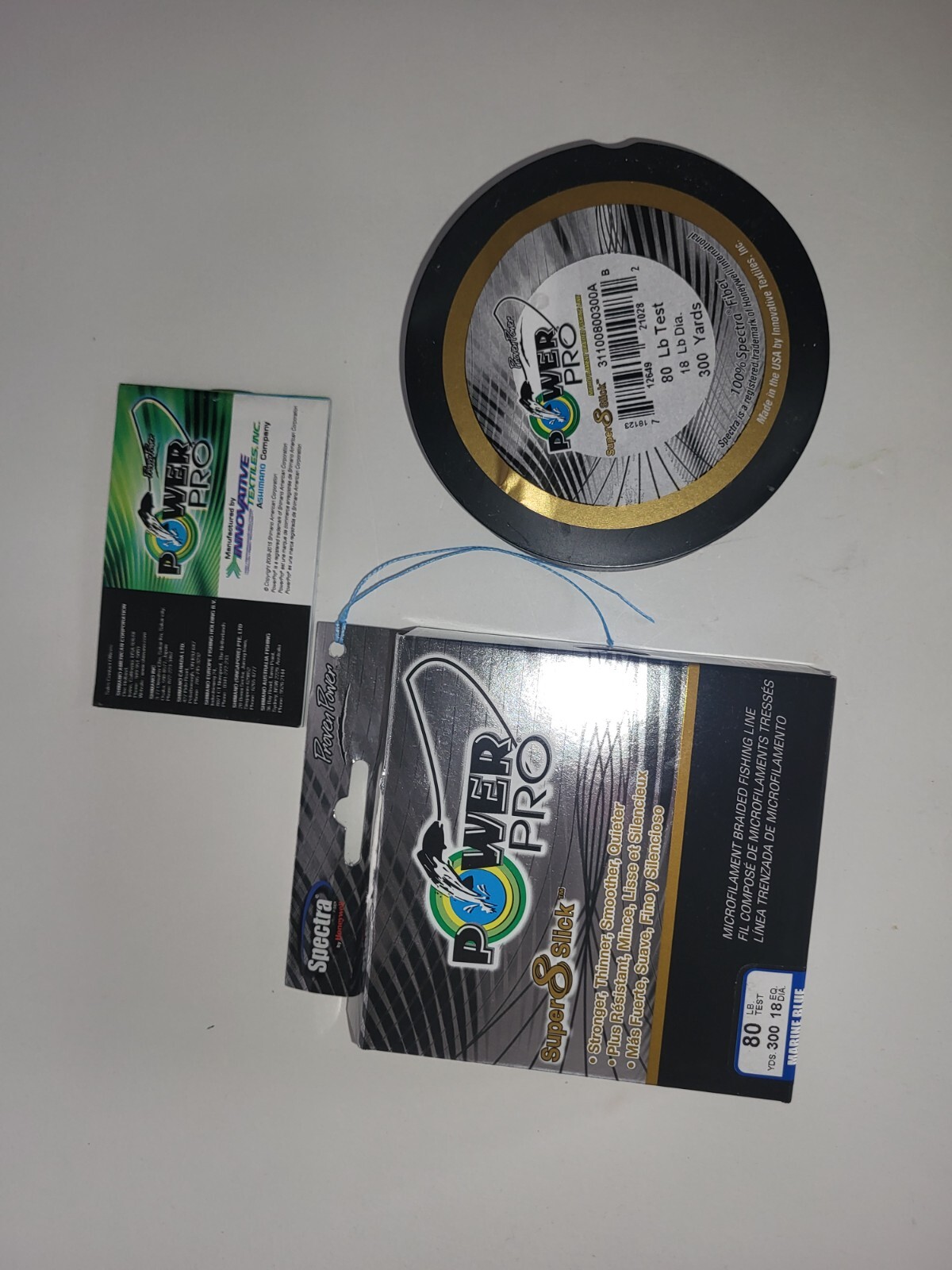 POWER PRO super 8 slick 80 lb 300yard marine blue