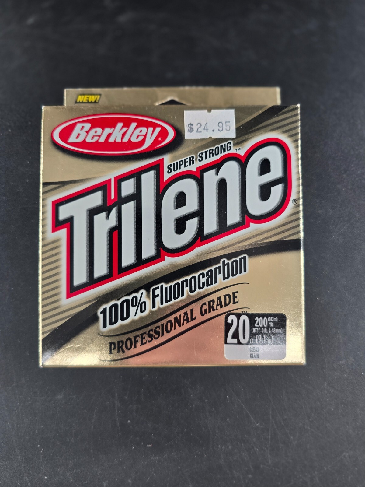20lb Fluorocarbon 200yd Berkley Trilene Clear