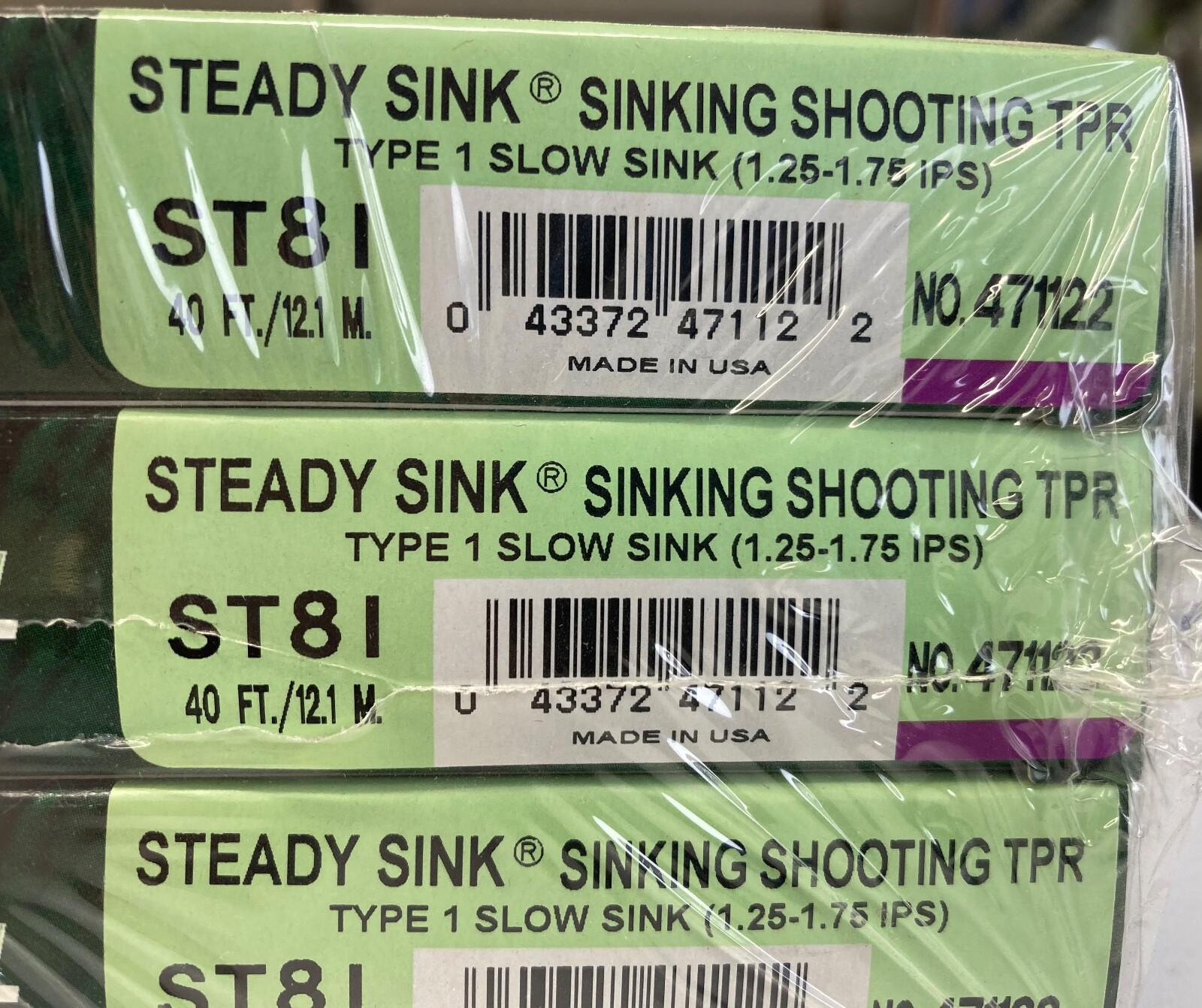 Cortland 444 Steady Sink ST8I Steady Sink Fly Line 40 Feet Type 1