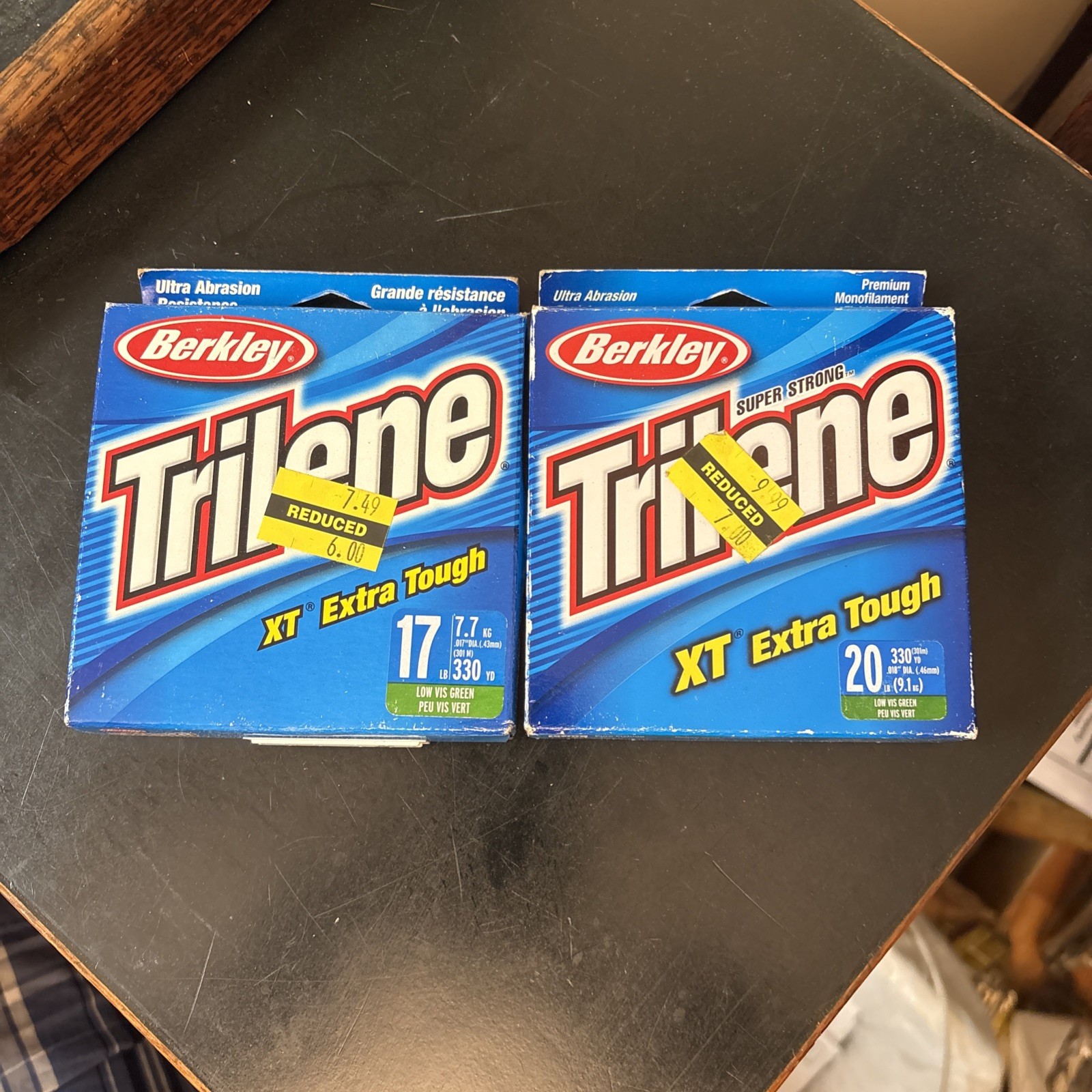 Berkley Trilene XT 17 Lb & 20 Lb 330 Yd Line New