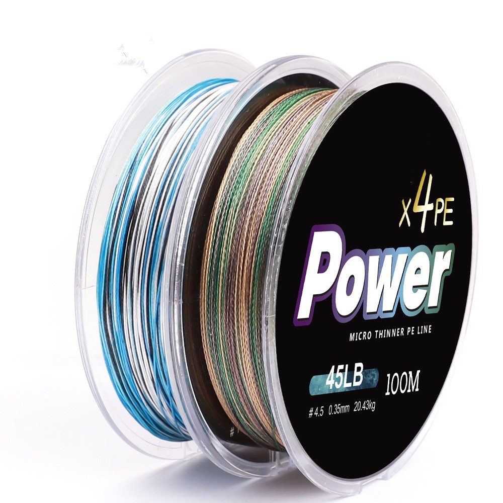 8 Strands Braided Fishing Line 100M/300M/500M PE Multicolors Fishing Line