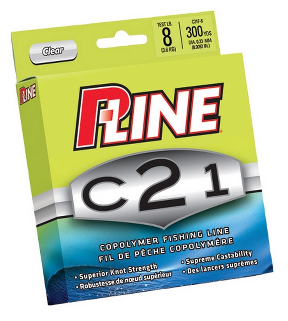 P-Line C21 Copolymer Fishing Line 300 yds Clear