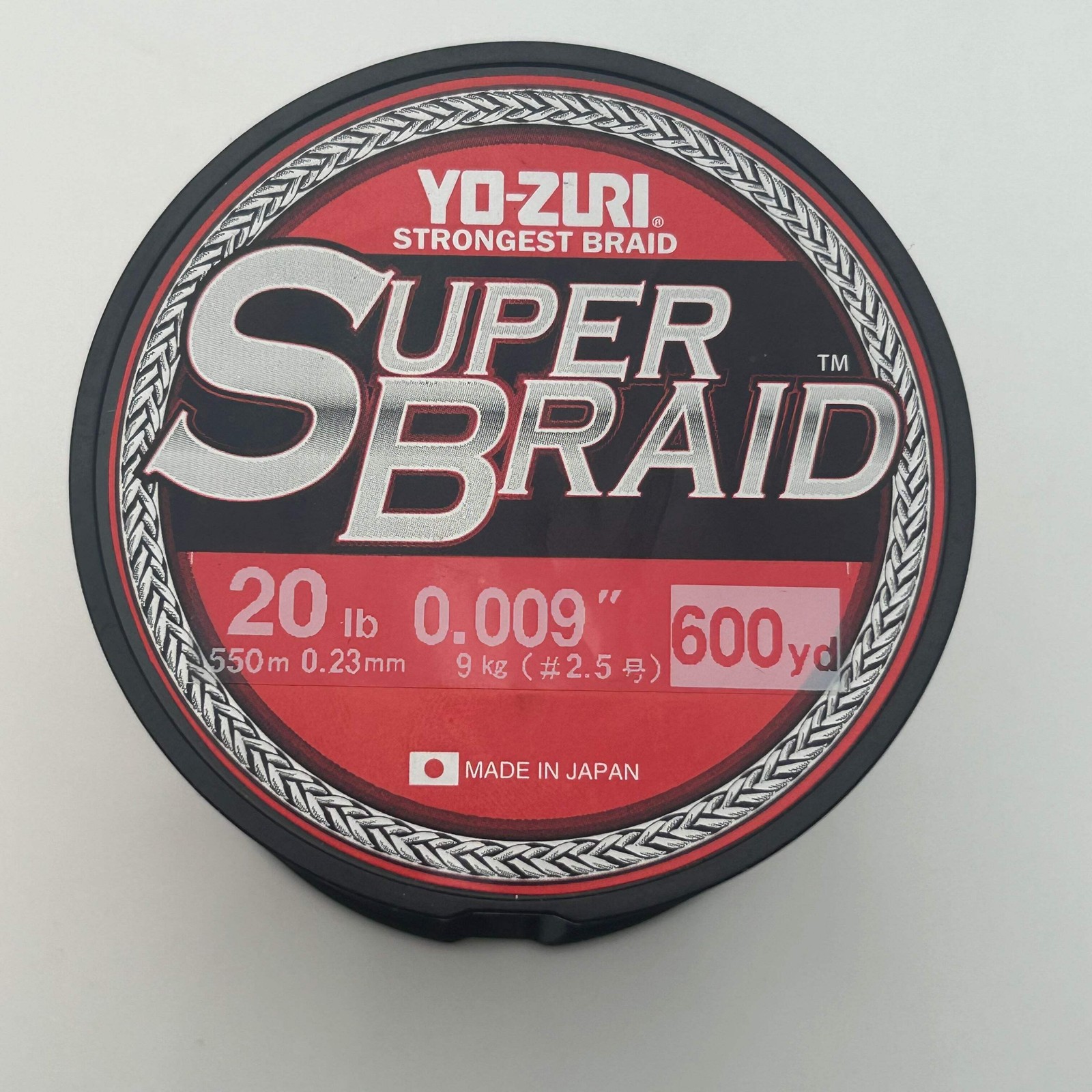 Yo-Zuri SuperBraid 20lb Blue 600 Yard Fishing Line New In Box