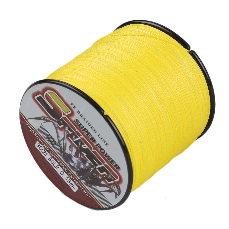 Spider 14 Colors Power PE Dynema Braided Fishing Line 300M/328yds 6LB-300LB