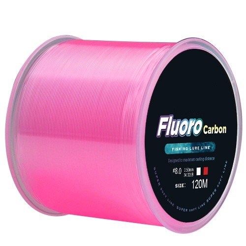2Pcs 120M Nylon thread multicolor Fishing Line Wear-resistant Line Sea fishing