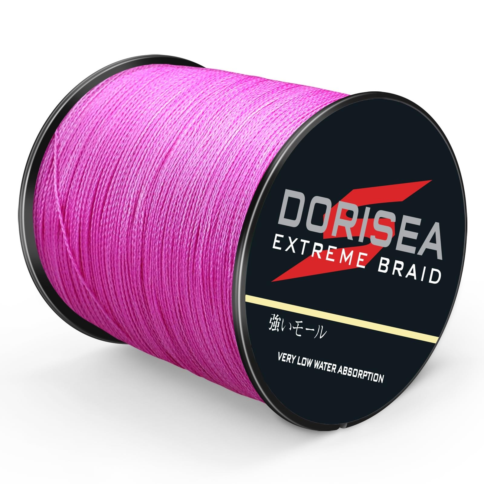 Braided Fishing Line 100% PE Pink 6-550Lb Test 109-2187Yards – Ultra Strong