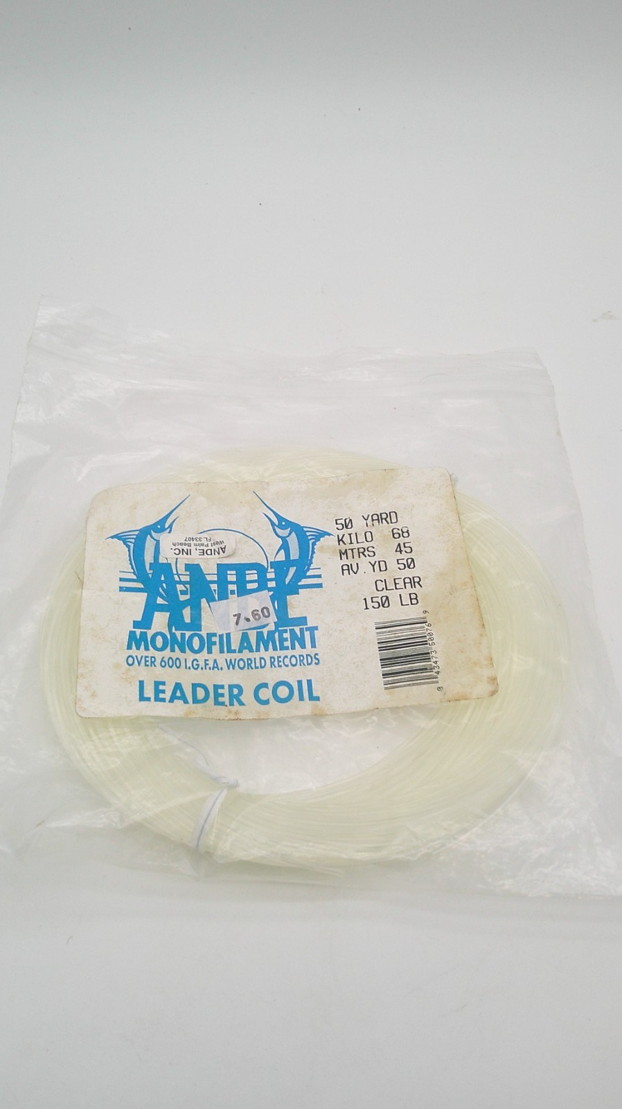 Miscellaneous Lot of Monofilament for Fishing Various Lengths and Max Weight