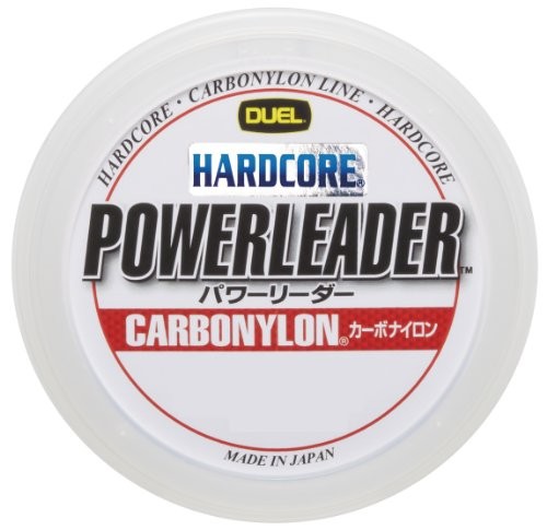 Duel leader hardcore power carbonylon 50m 4: 16lbs clear H3327
