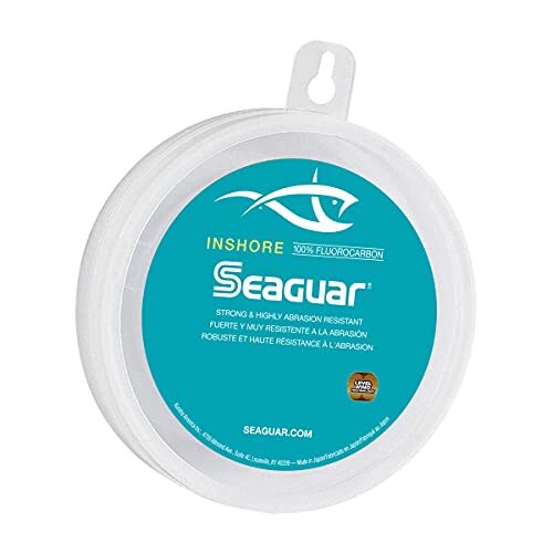 Inshore 100% Fishing Leader For Shore & Flat 25-Pounds/100-Yards Fluorocarbon