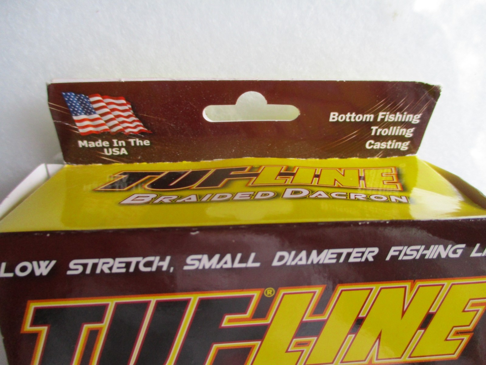 Tuf-Line USA 50lb Test x 300yds Black Fishing Braid Line