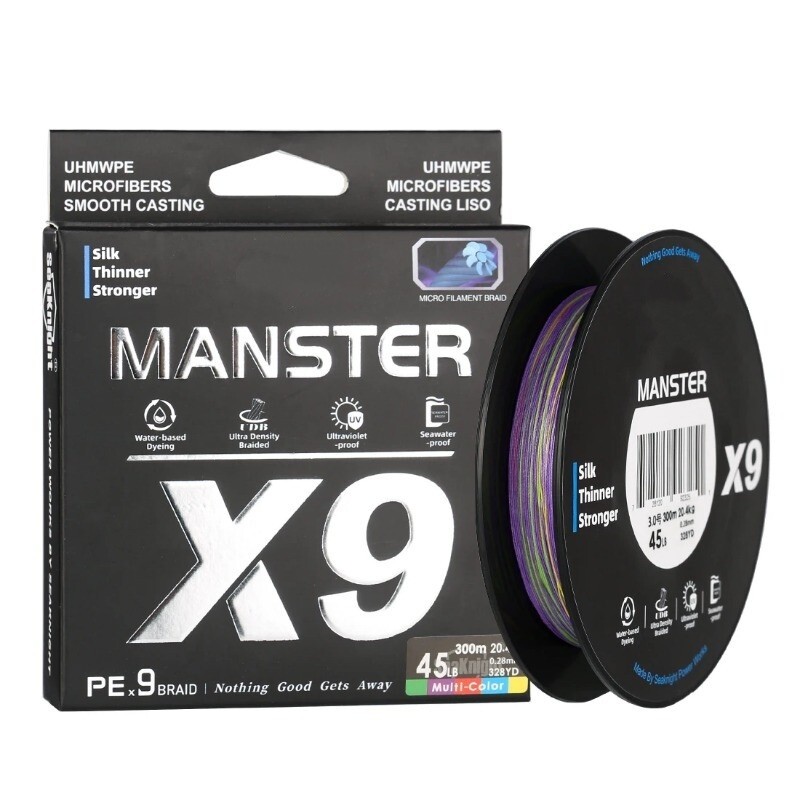 Braid Fishing Lines 500M anti-UV improved colorfastness PE Fishing Lines Fishing