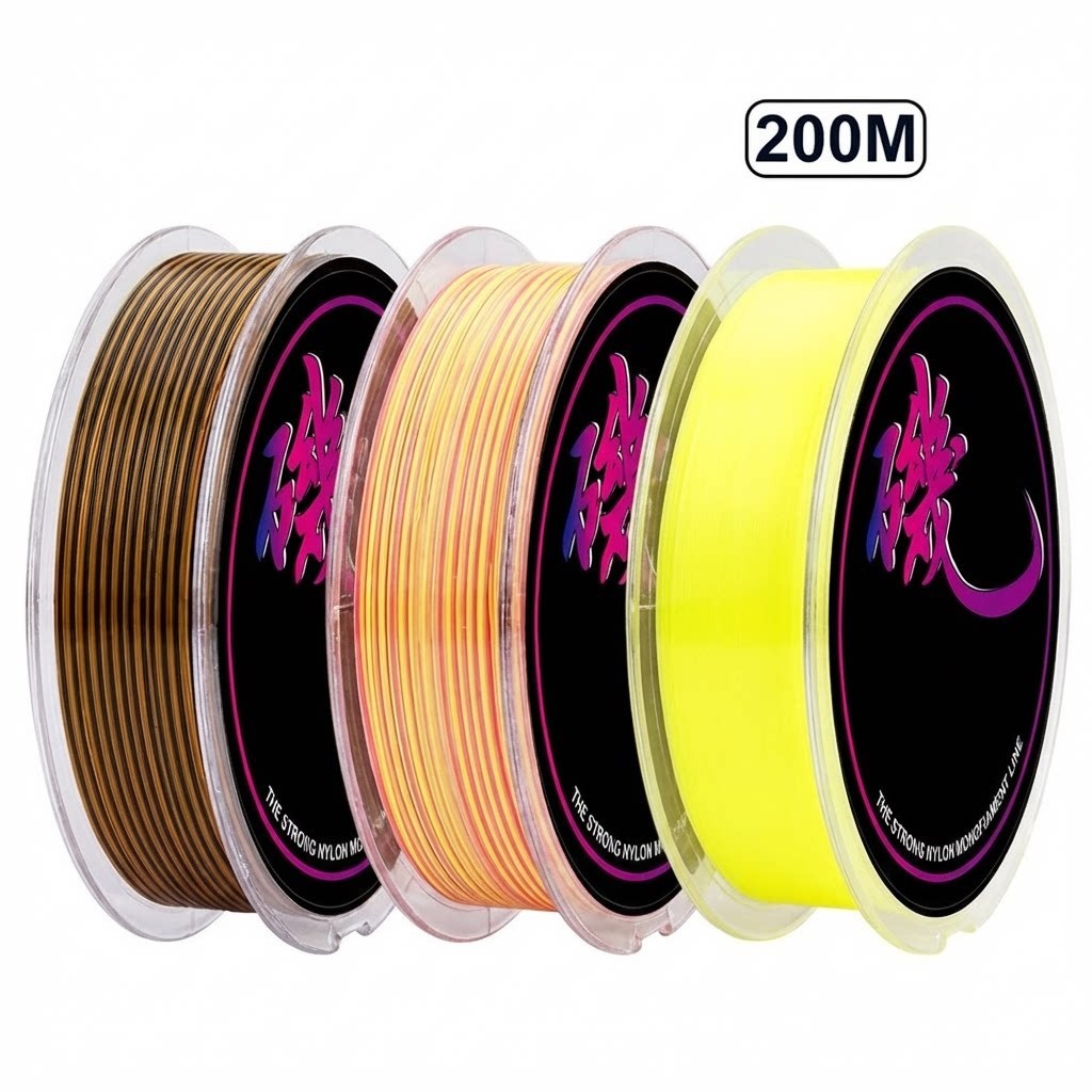 200m Saltwater Line High-strength Nylon Abrasion Resistant Quick Water Cutting